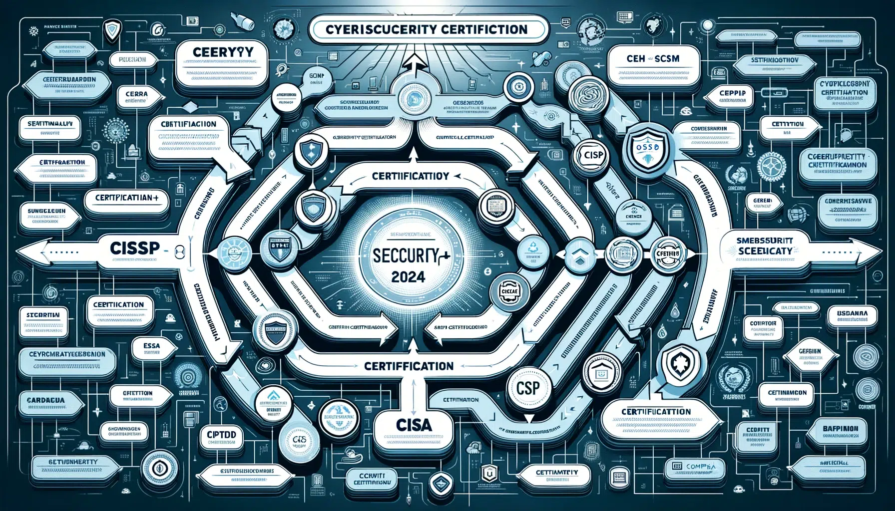 certification roadmap cybersecurity